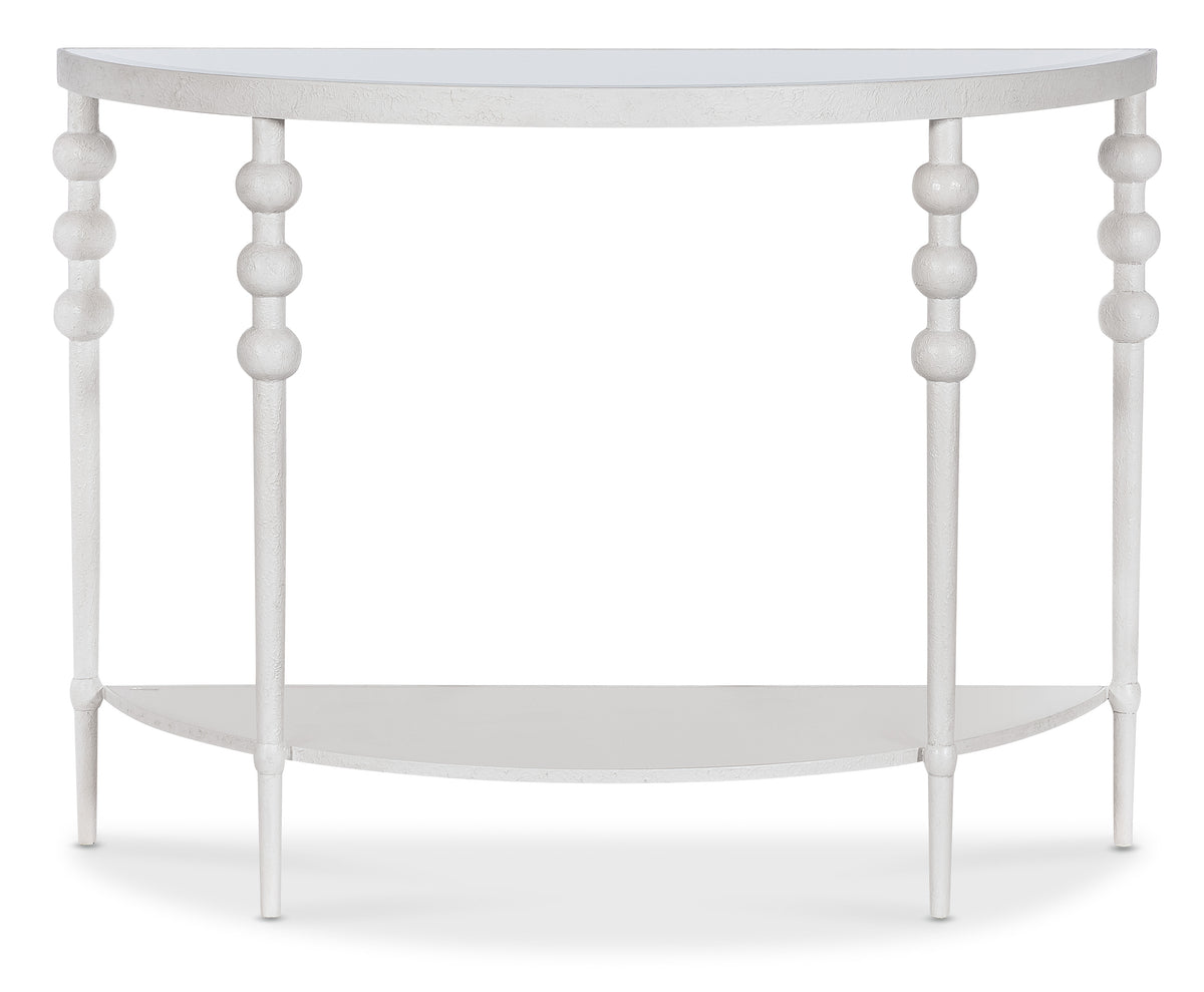Melange On the Bright Side Demilune Console