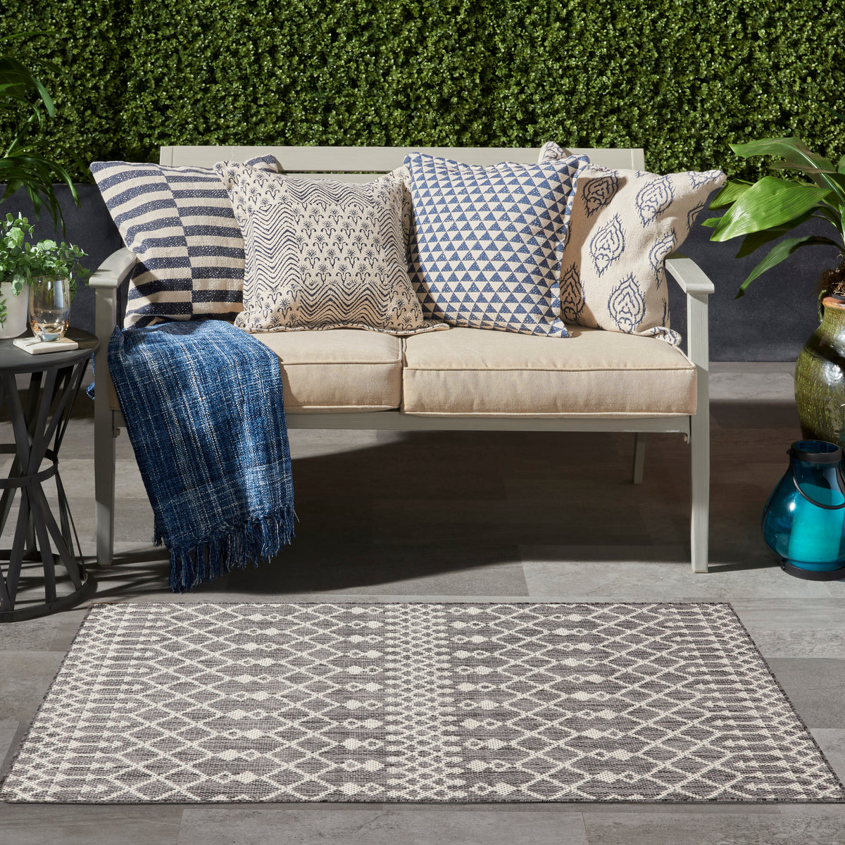 Positano POS02 Charcoal Rug