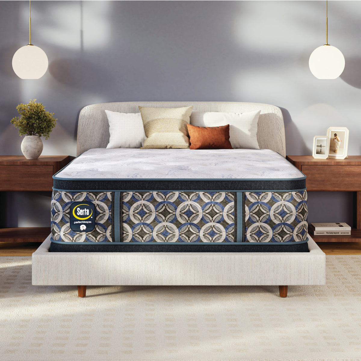 Perfect Sleeper Aurora Court 15" Plush Pillow Top Mattress
