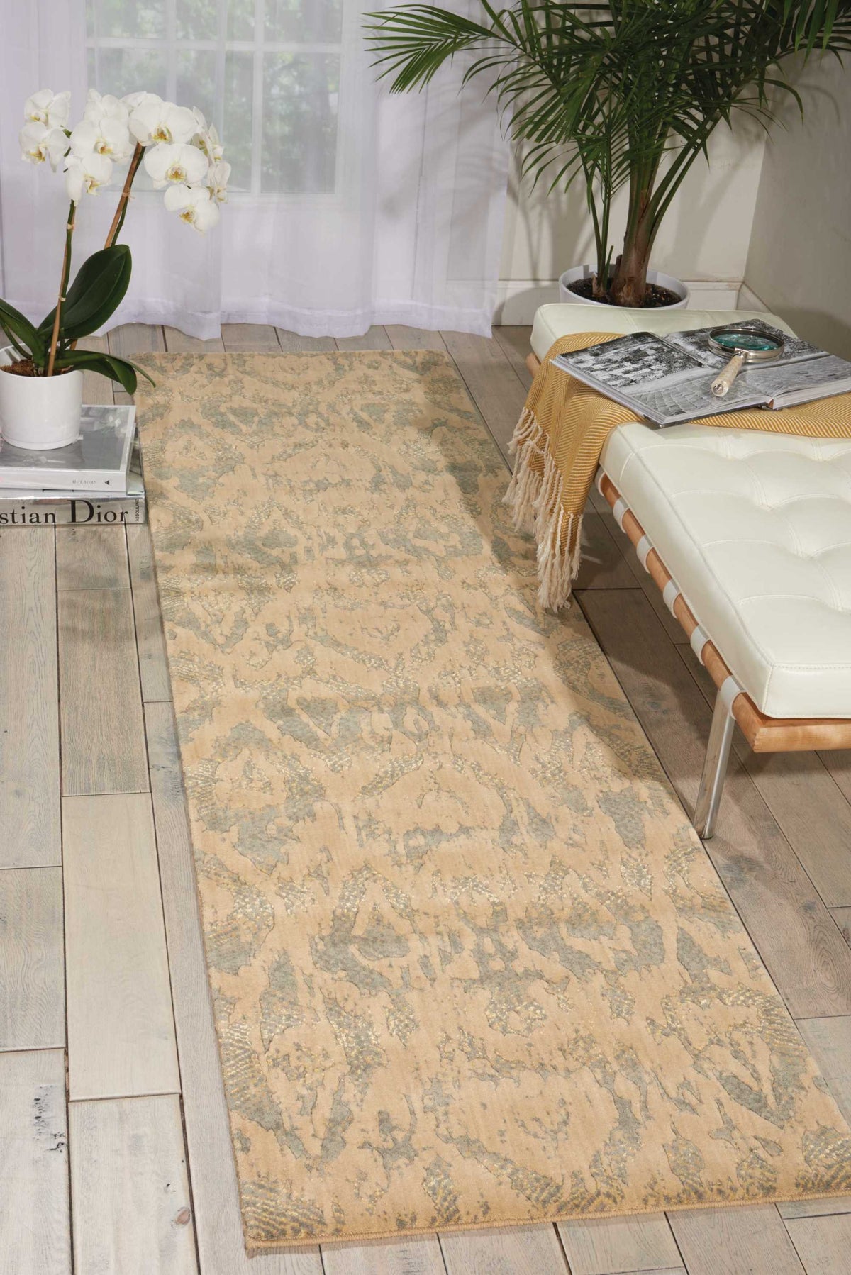 Nepal NEP12 Beige Slate Rug