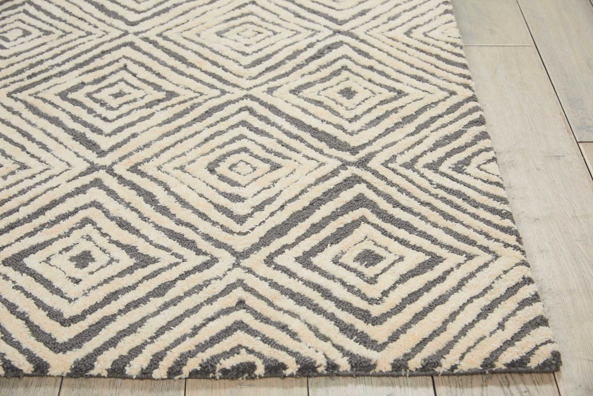 Deco Mod DEC01 Grey Ivory Rug