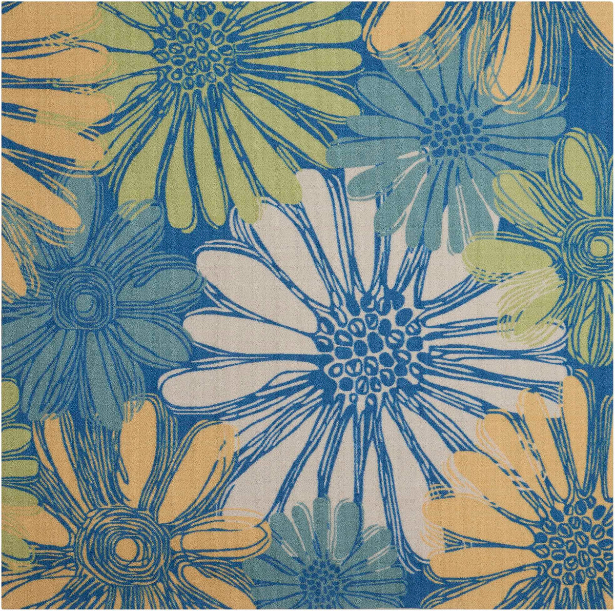 Home & Garden RS022 Blue Rug