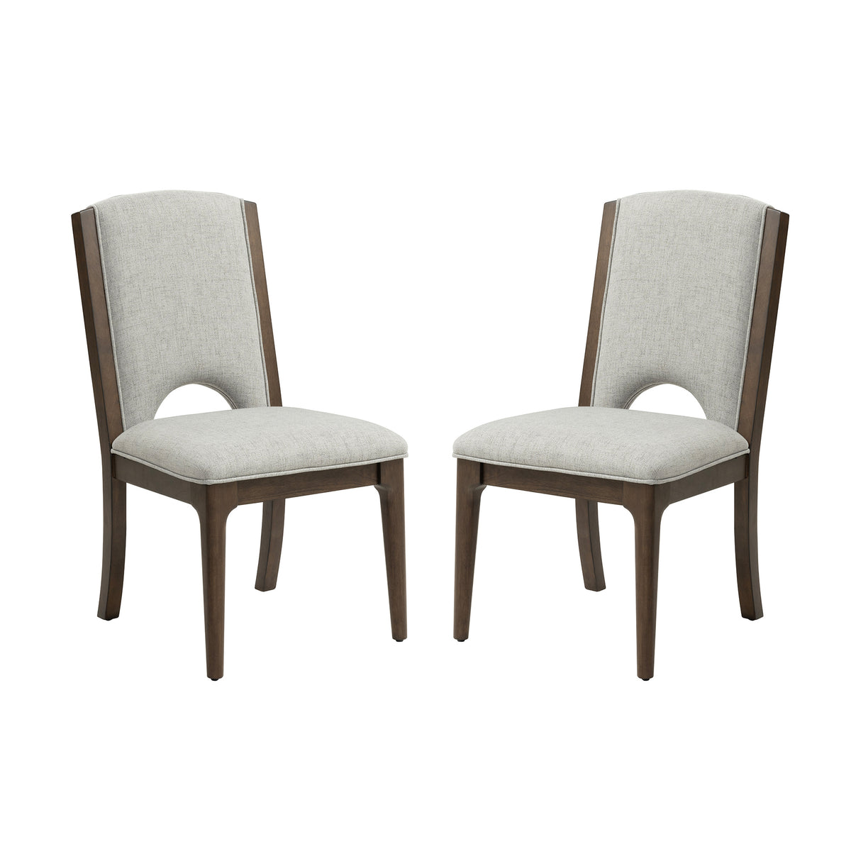 Athens Pair of Upholstered Dining Chairs