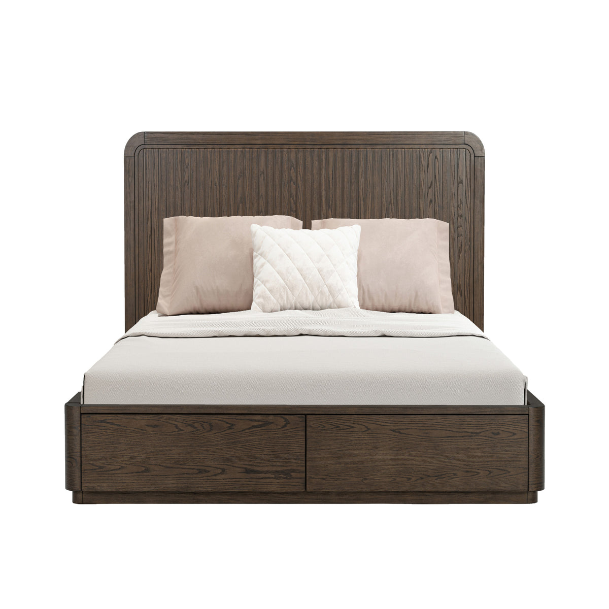 Athens Queen Panel Storage Bed