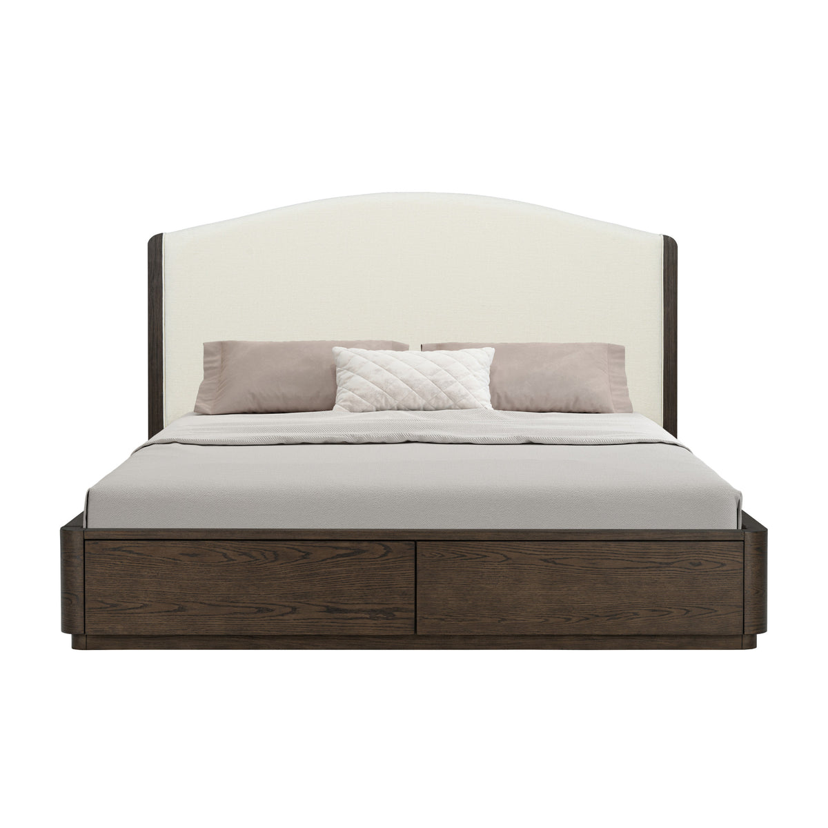 Athens King Upholstered Storage Bed