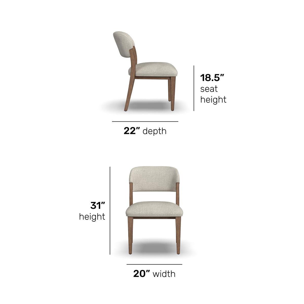 Lyra Pair of Barrel Chairs (upholstered)