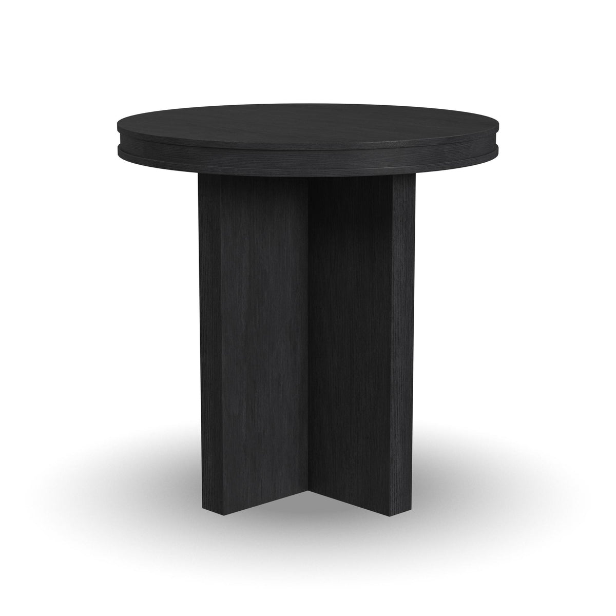 Waterfall Round End Table