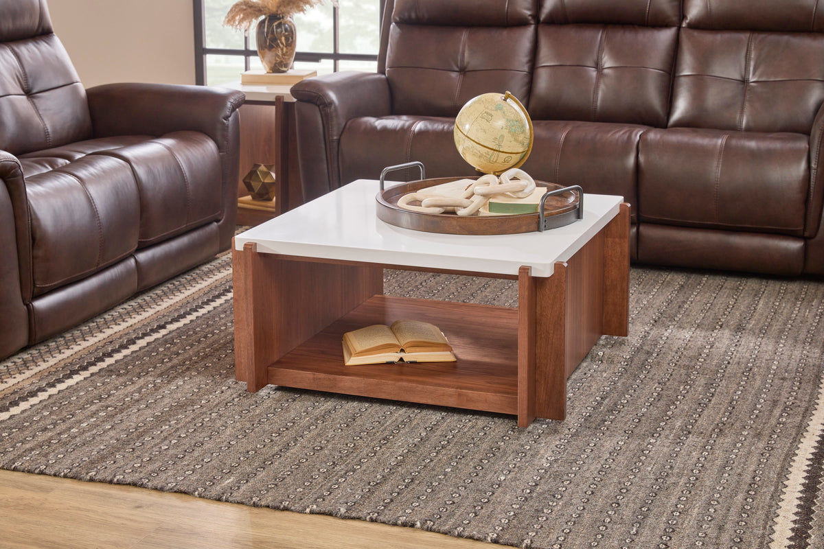 Lincoln Square Coffee Table with Casters