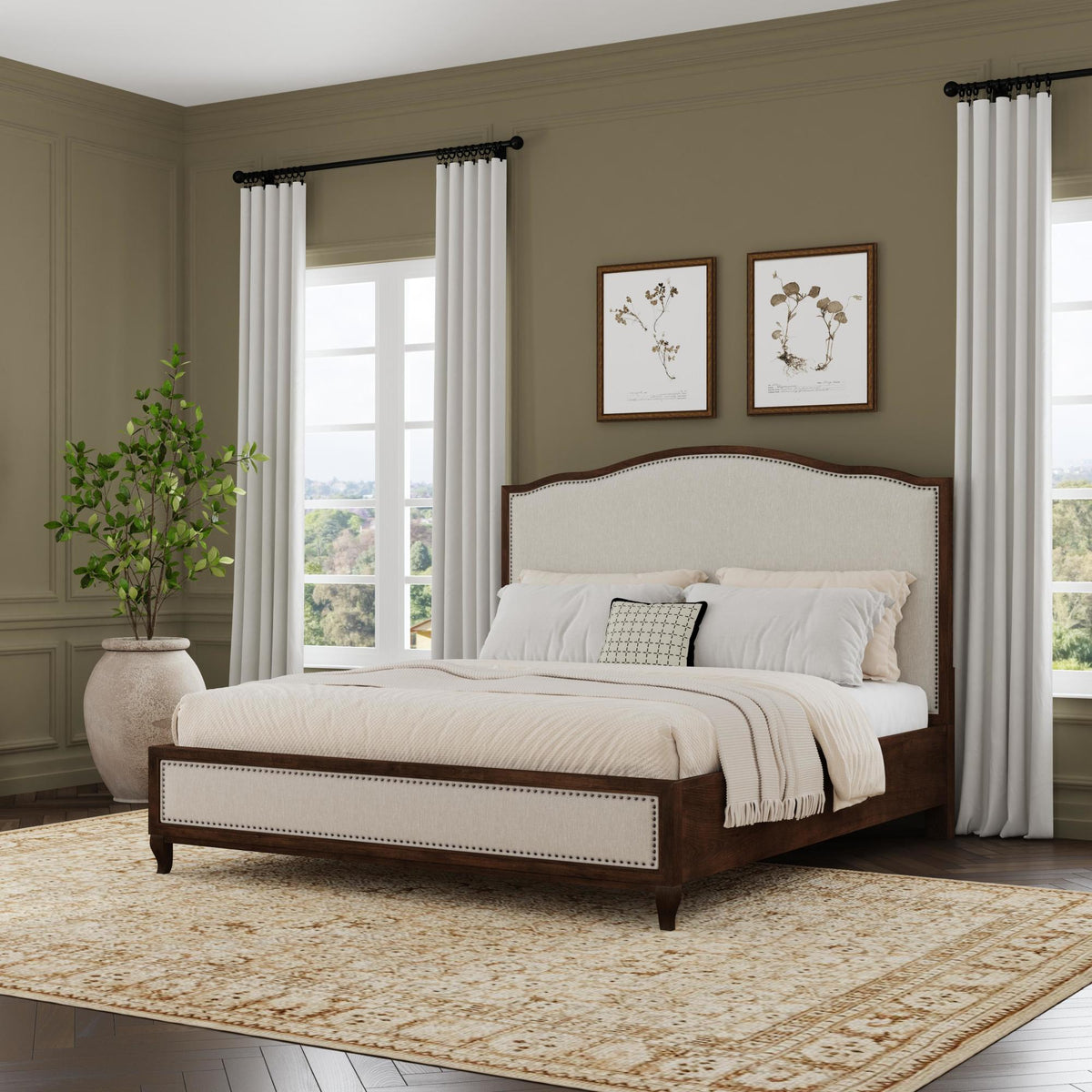 Bellevue King Bed (W1042-90K)