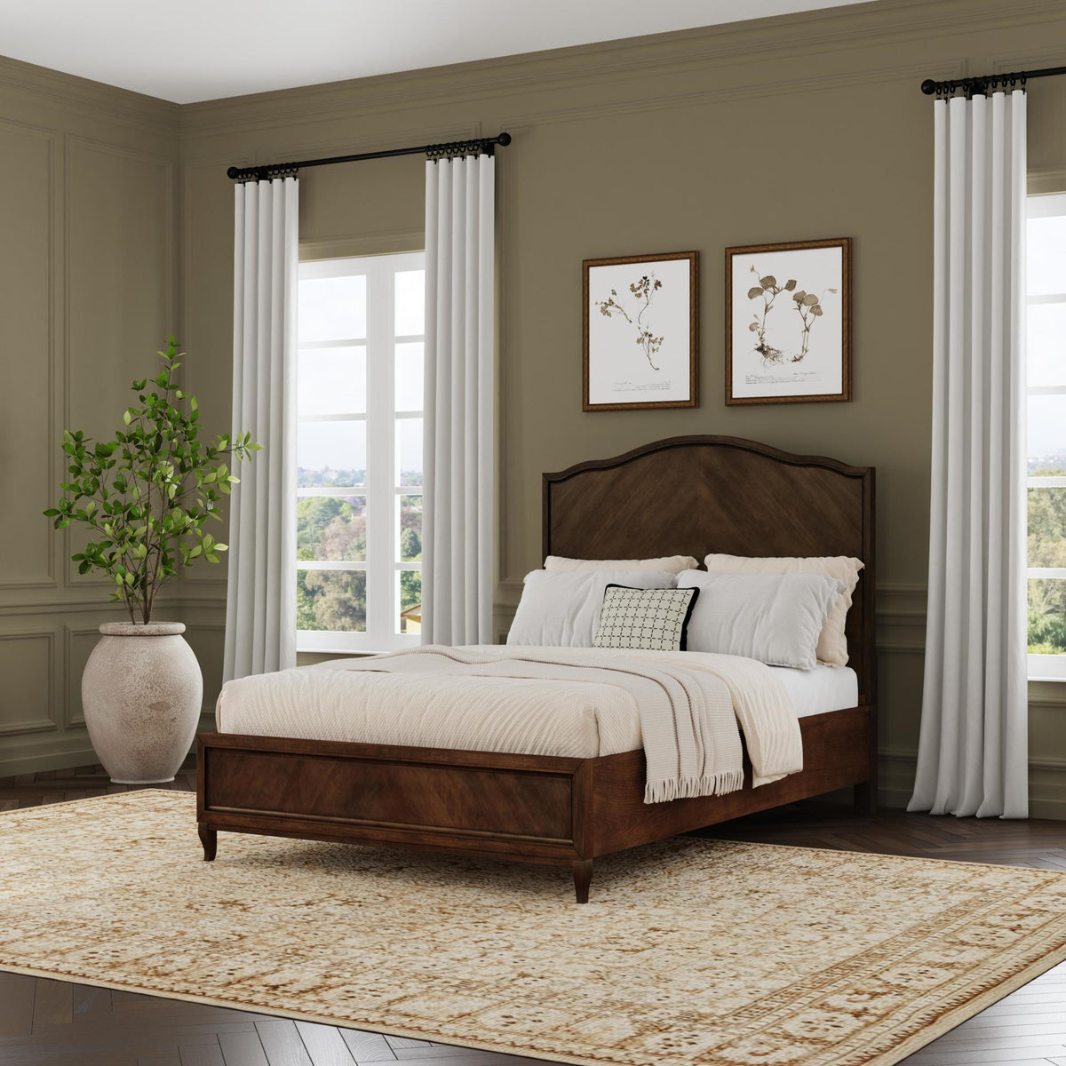 Bellevue Queen Bed (W1042-91Q)