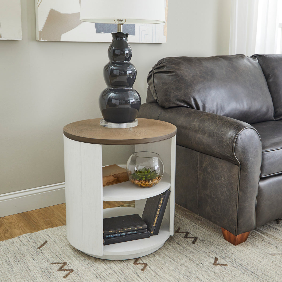 Melody Round End Table