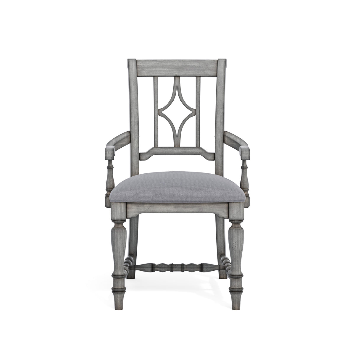 Plymouth Pair of Upholstered Arm Dining Chairs