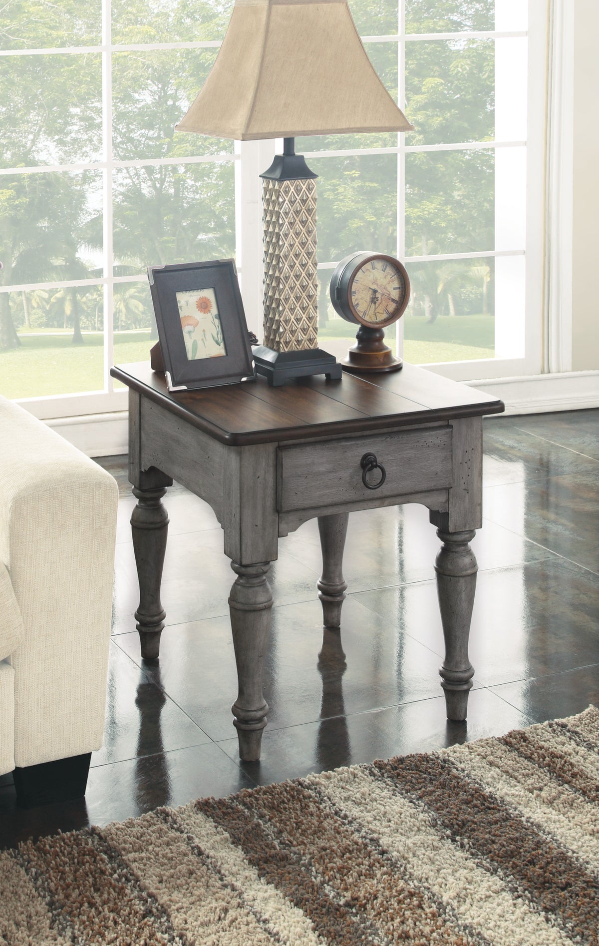 Plymouth End Table 23" W