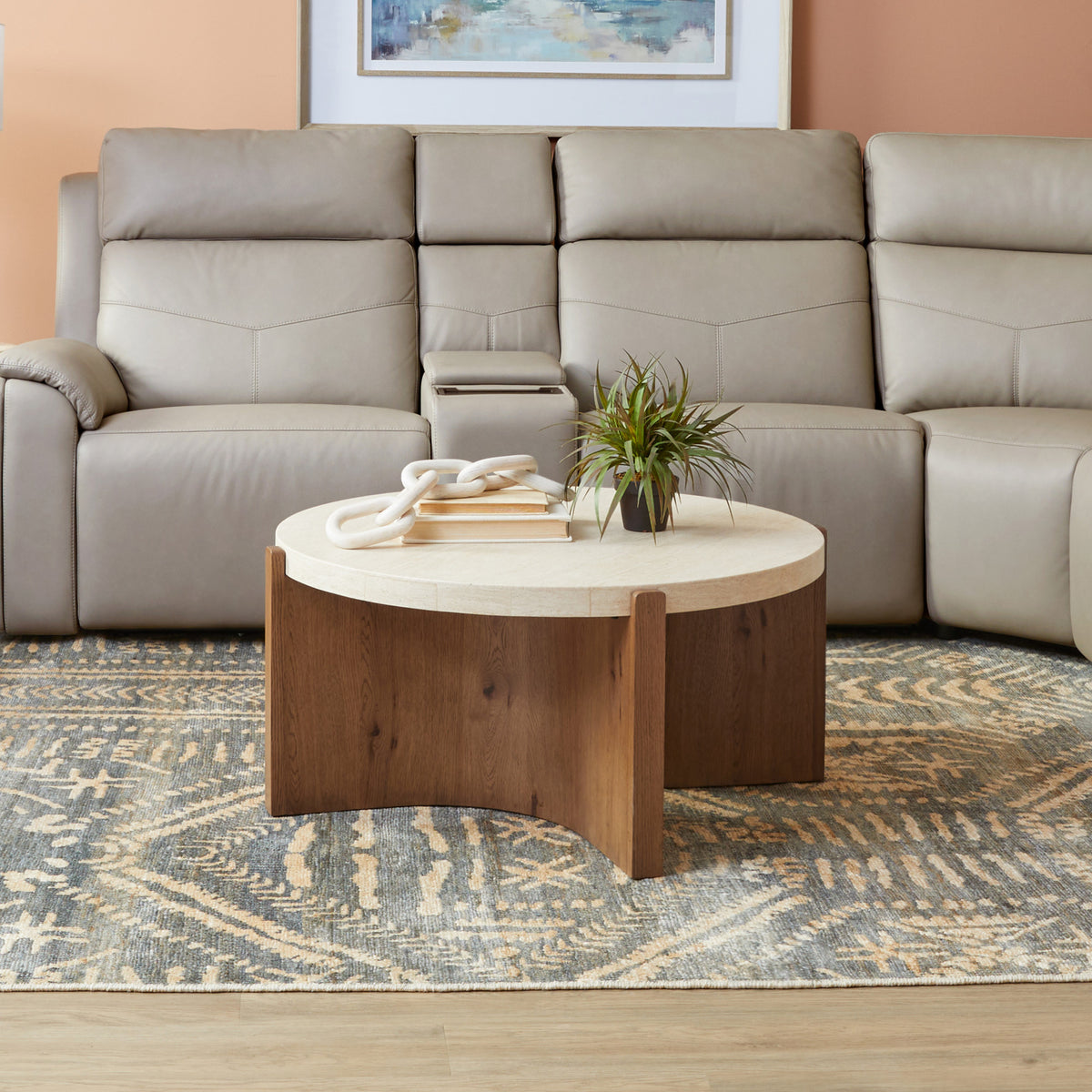 Eclipse Round Coffee table (W1488-033)