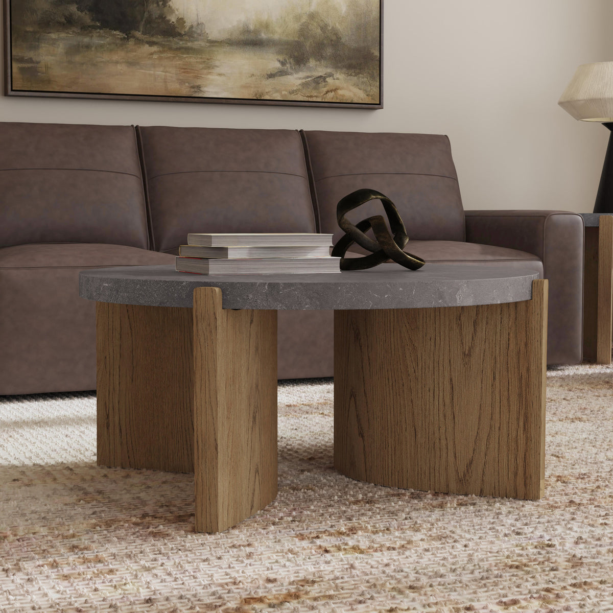 Eclipse Round Coffee table (W1488-034)