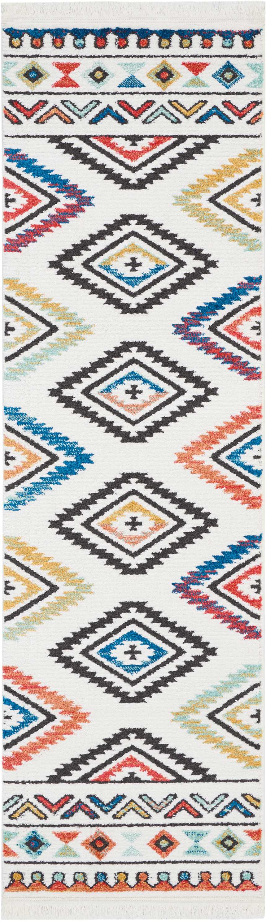 South Western NAV06 White Rug