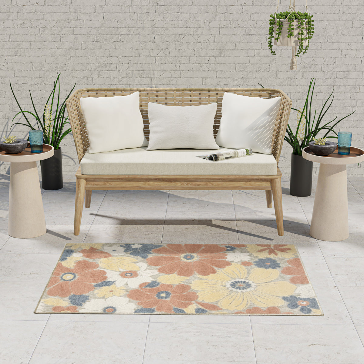 Aloha ALH42 Rose Rug