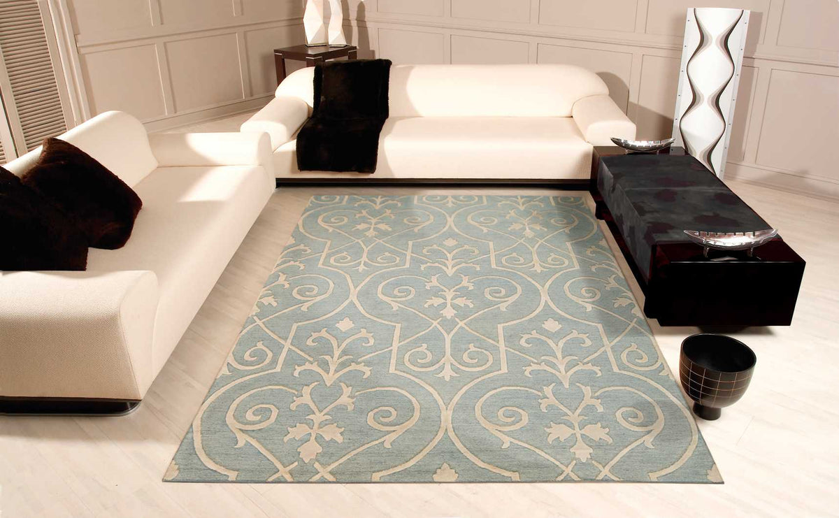 Ambrose AMB02 Blue Rug