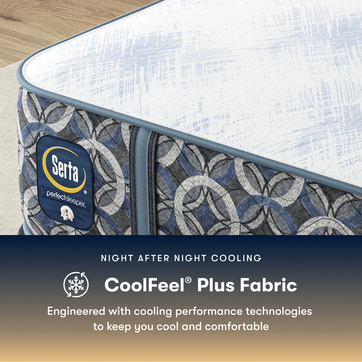Perfect Sleeper Empire Court 14.5" Hybrid Plush Mattress