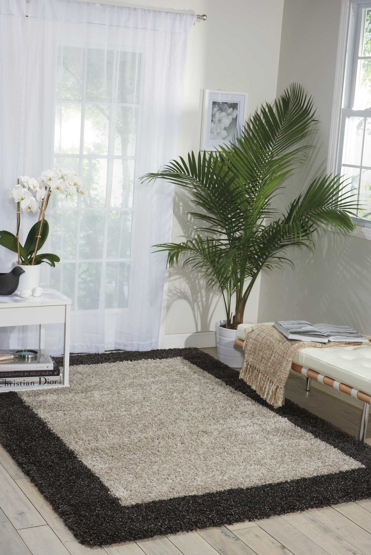 Amore AMOR5 Silver Charcoal Rug