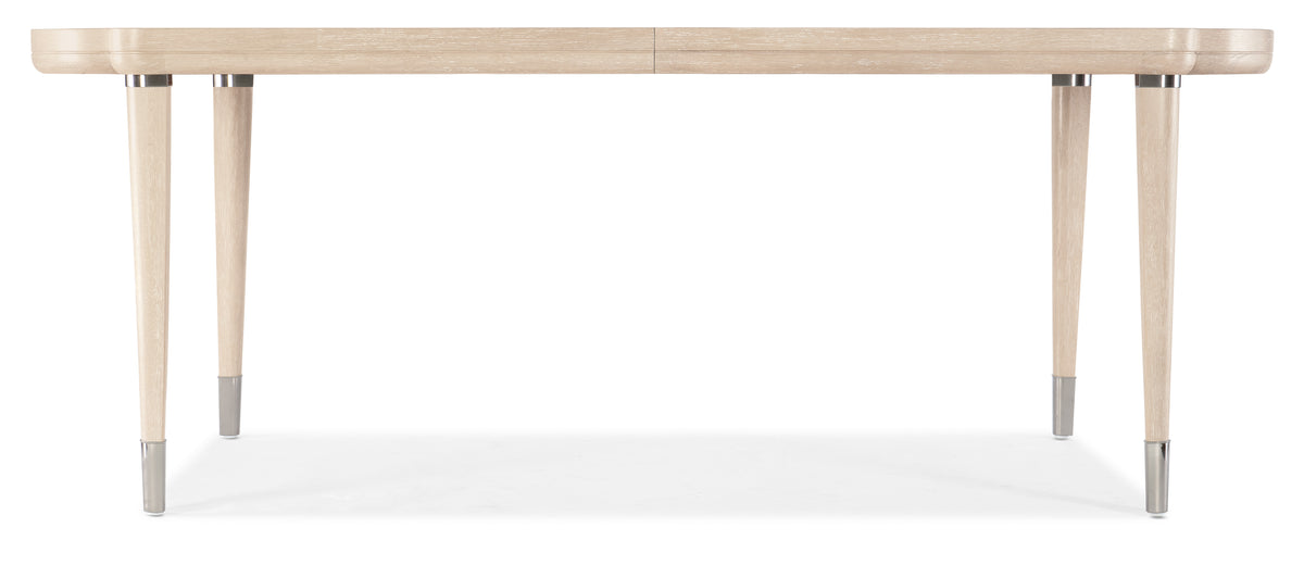 Nouveau Chic Rectangle Dining Table with 1-22in Leaf