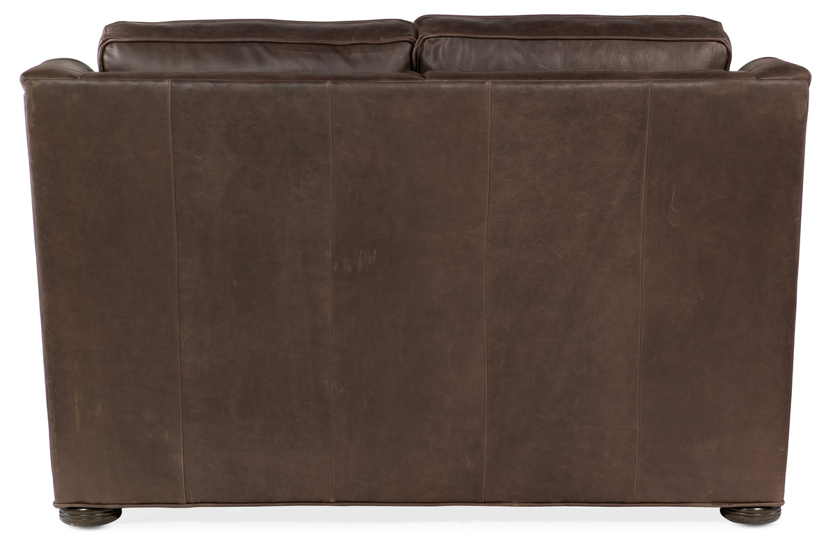 Reece Reclining Loveseat with Power Headrest - Two Piece Back