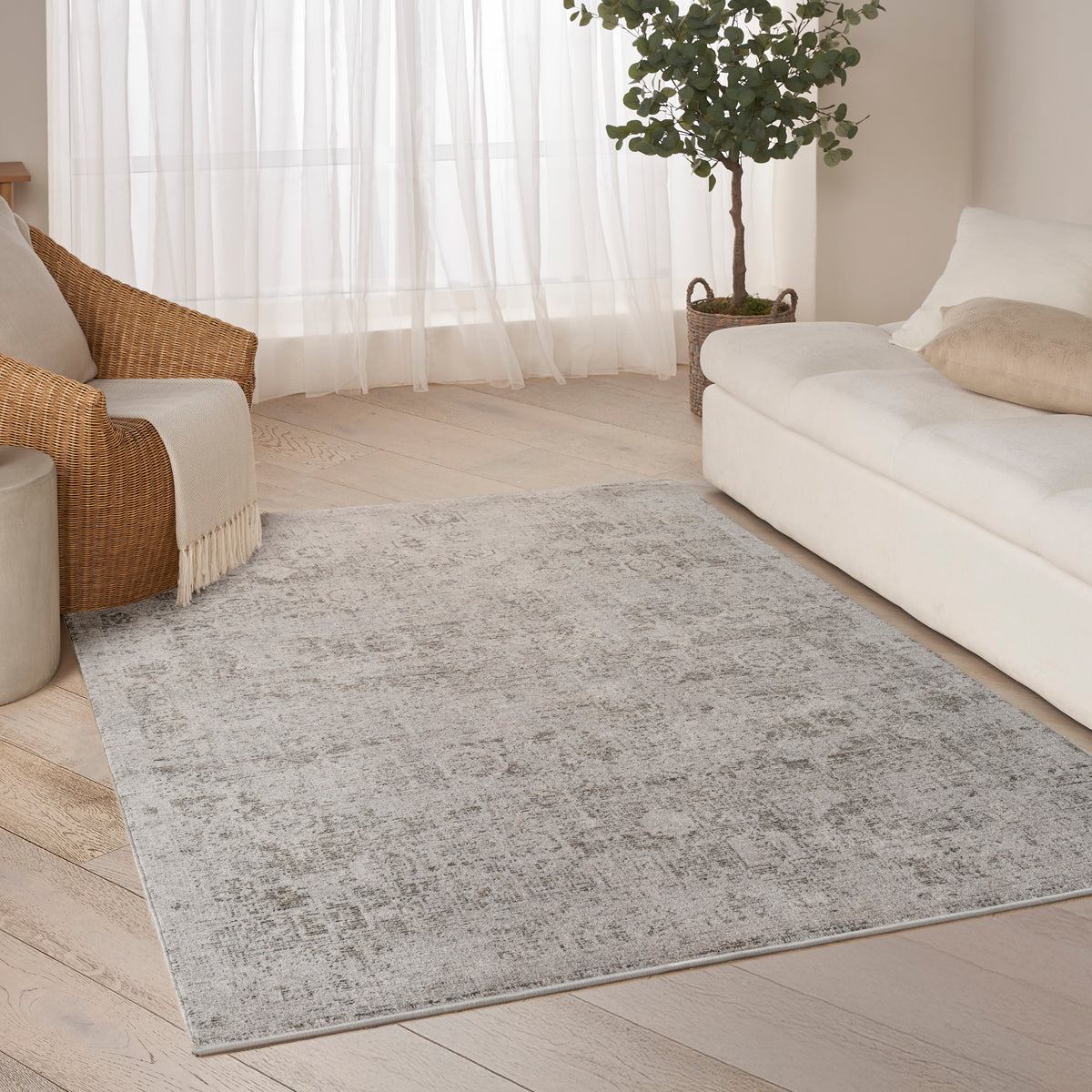 Pure Shades SAD01 Grey Rug