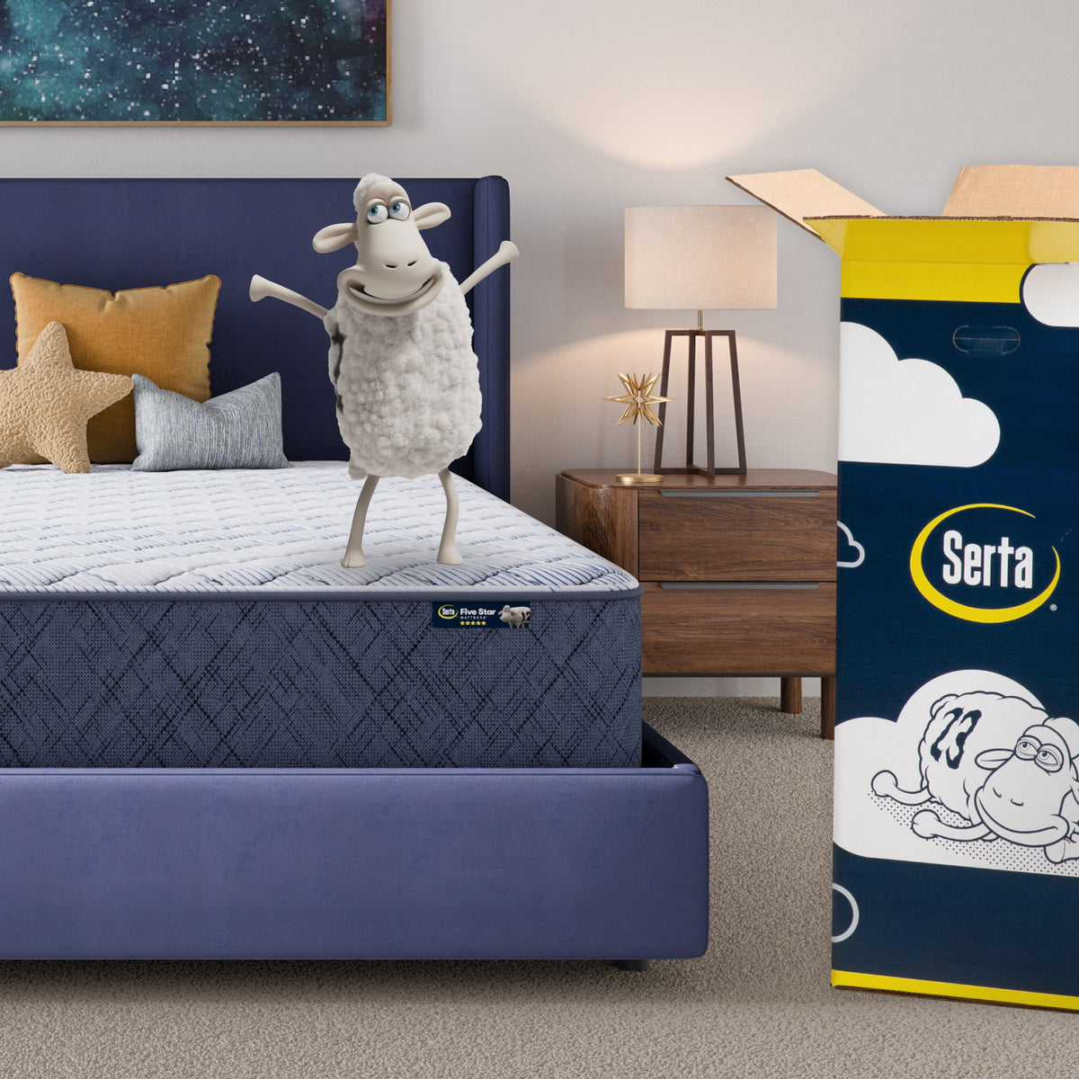 Five Star Mattress Sleep to Go 12" Firm Mattress in a Box