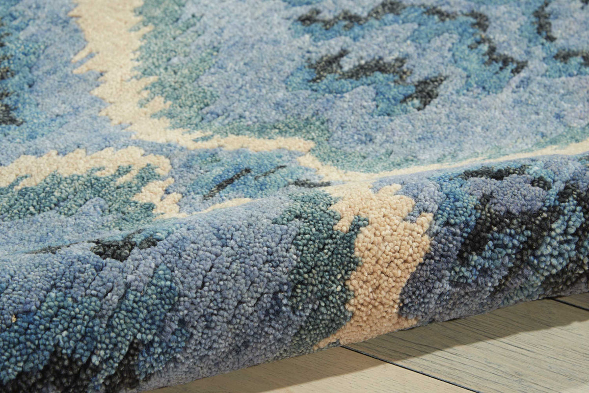 Tahoe Modern MTA06 Denim Blue Rug