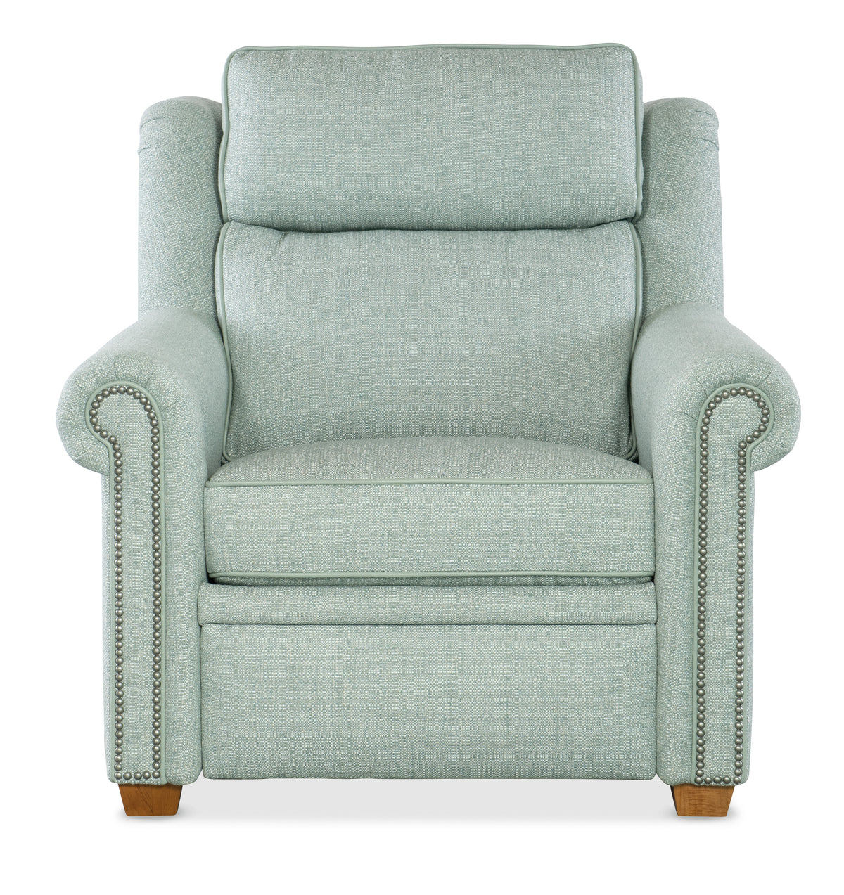Reece Reclining Chair with Power Headrest - Two Piece Back