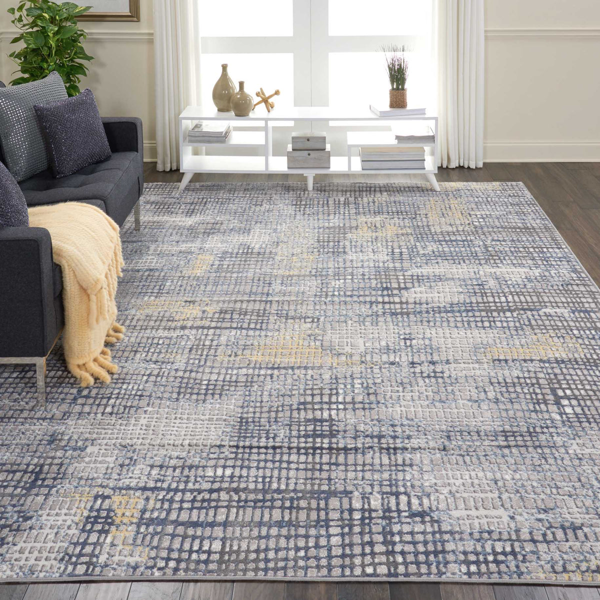 Urban Decor URD06 Grey Ivory Rug