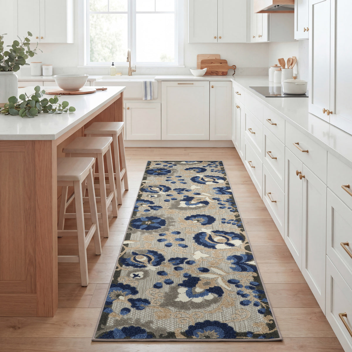 Aloha ALH17 Natural Blue Rug
