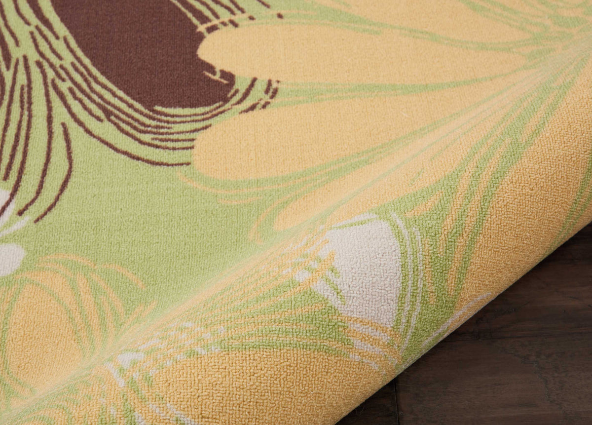 Home & Garden RS022 Green Rug