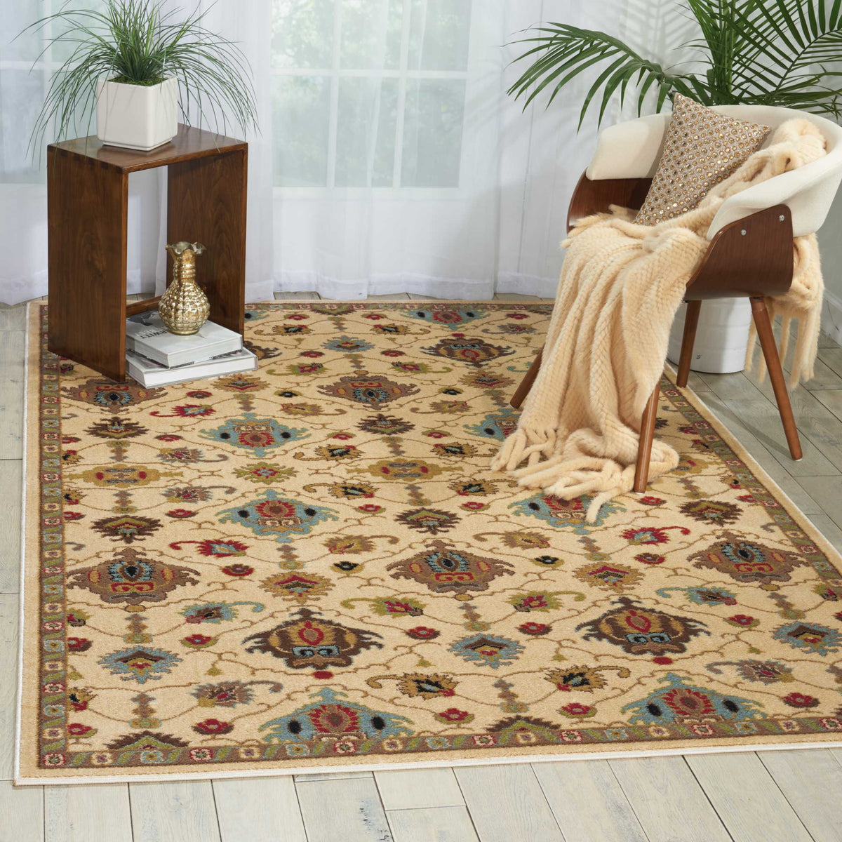 Delano DEL02 Ivory Rug
