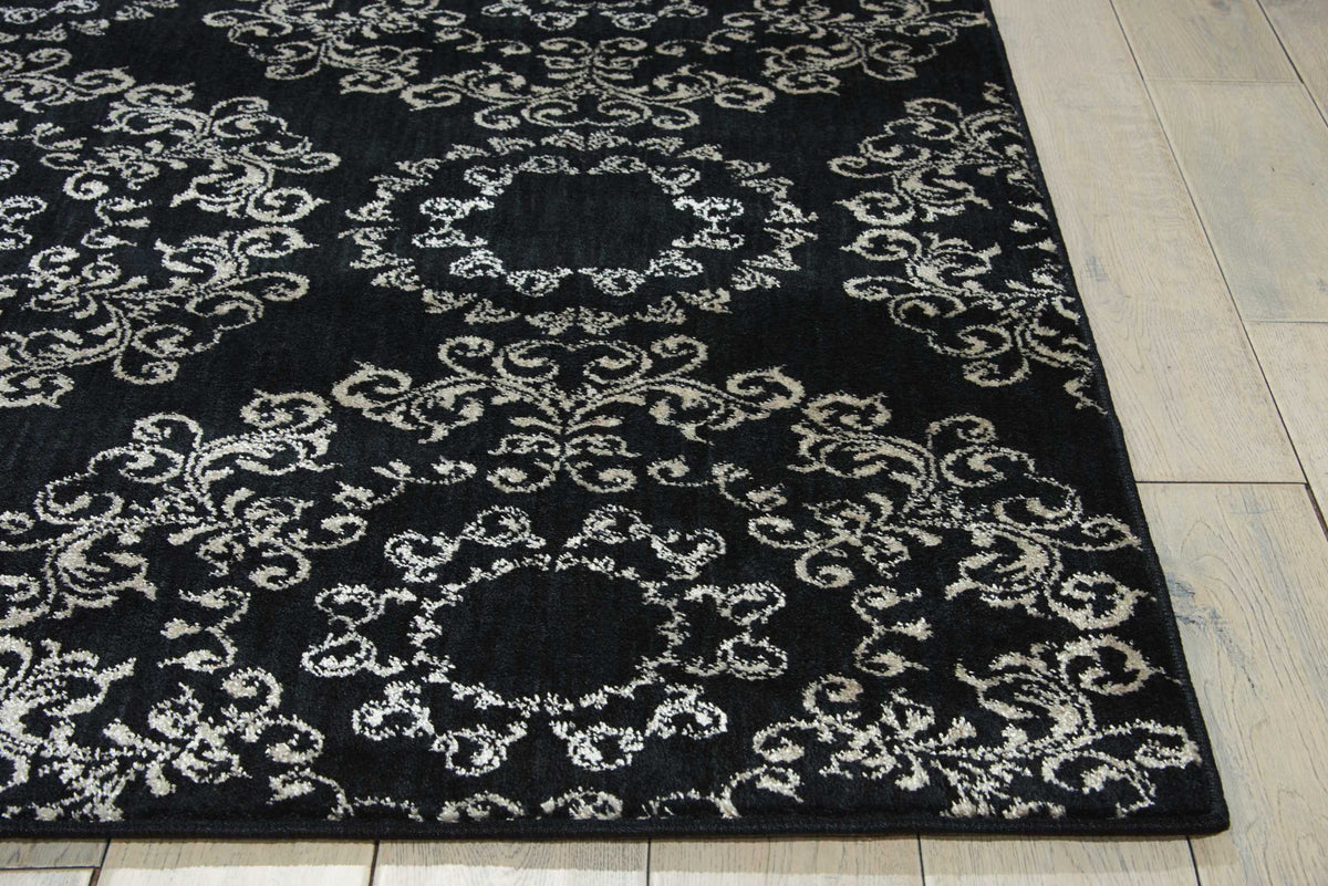 Tranquility TNQ03 Black Rug