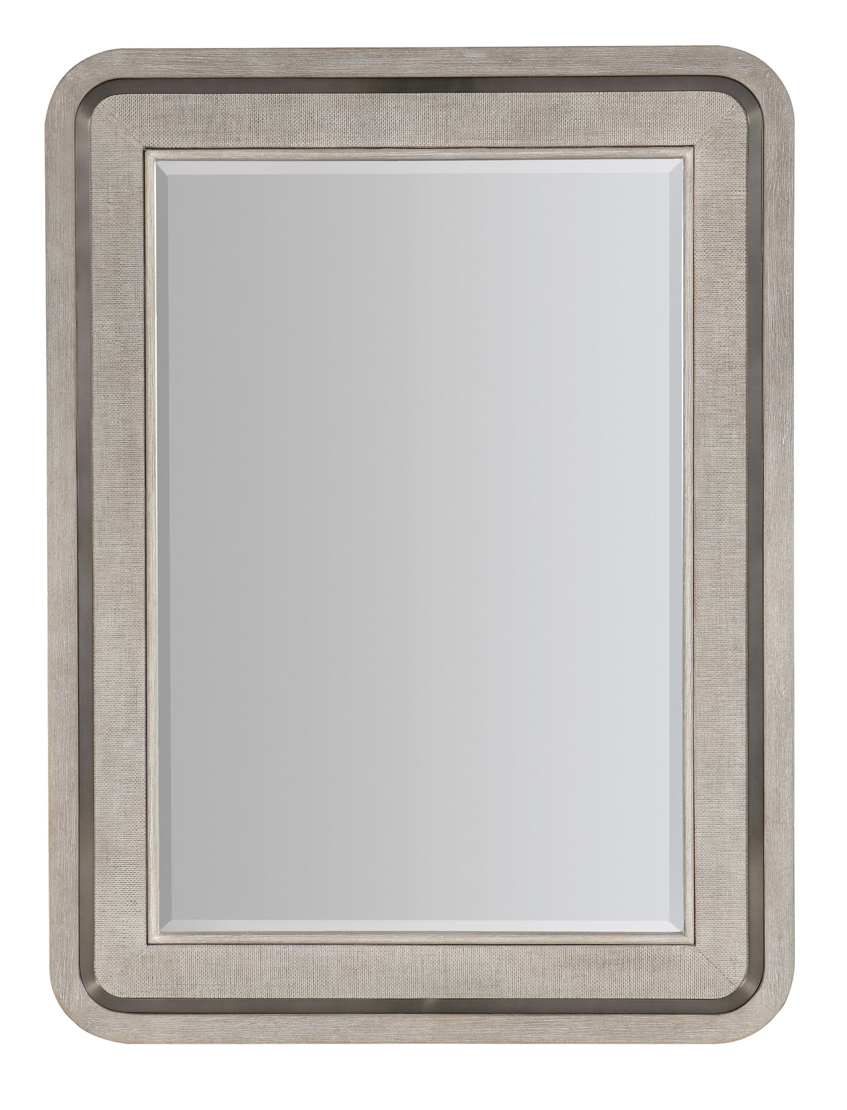 Modern Mood Raffia Landscape Mirror