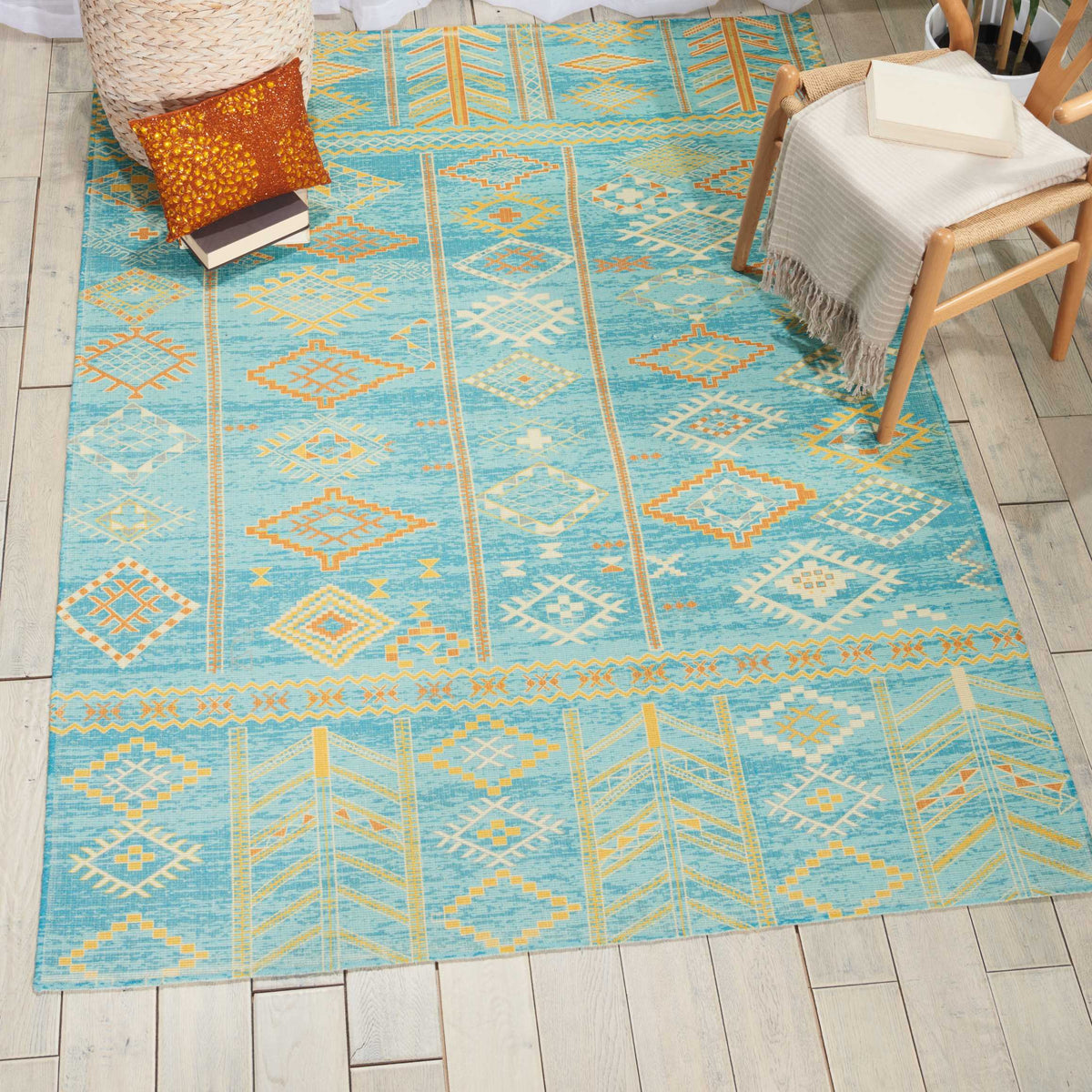Madera MAD05 Sky Blue Rug