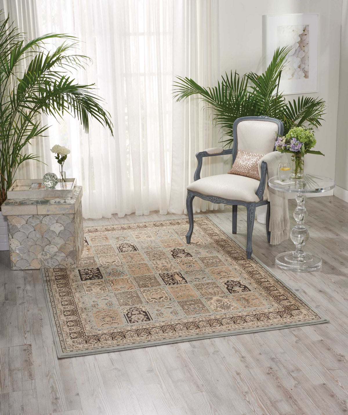Ararat ARA01 Blue Rug