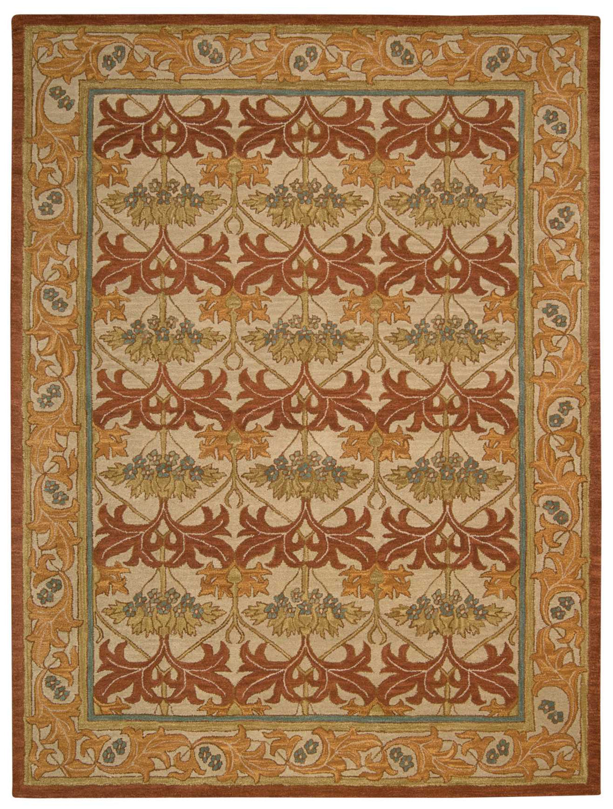 India House IH86 Beige Rug