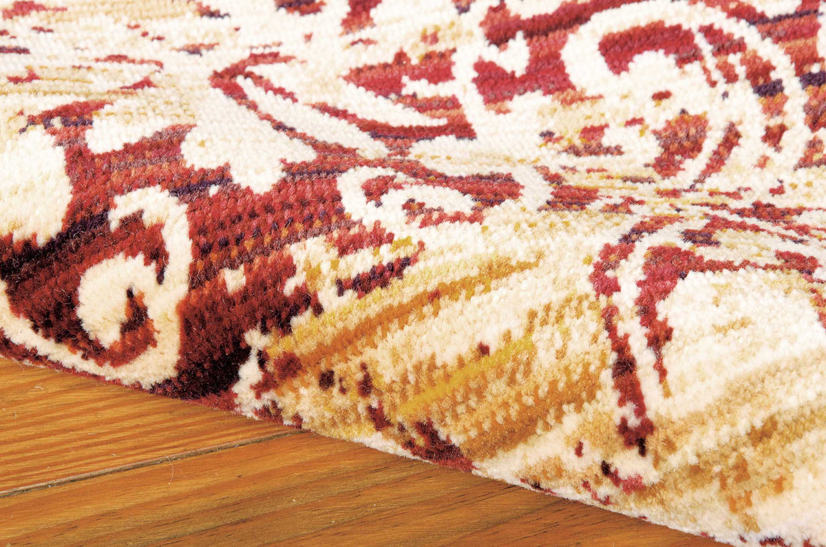 Rhapsody RH005 Gold Garnet Rug