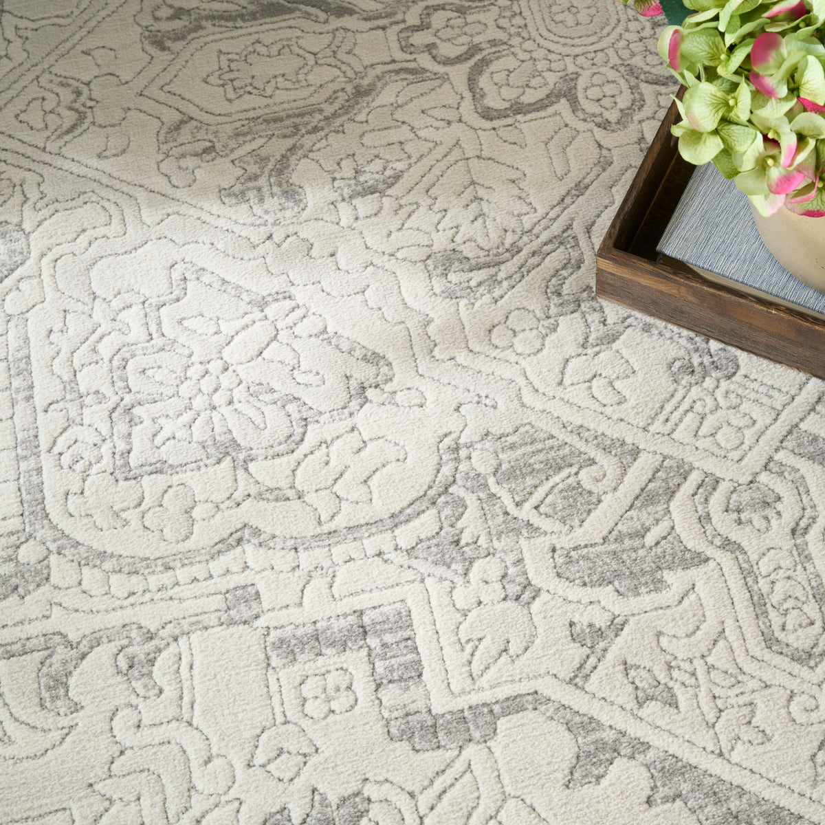 Grace GCE02 Grey Rug