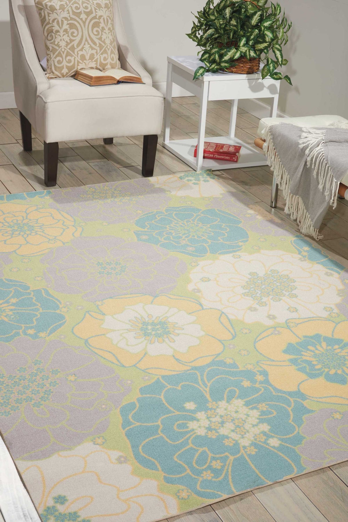 Home & Garden RS021 Green Rug