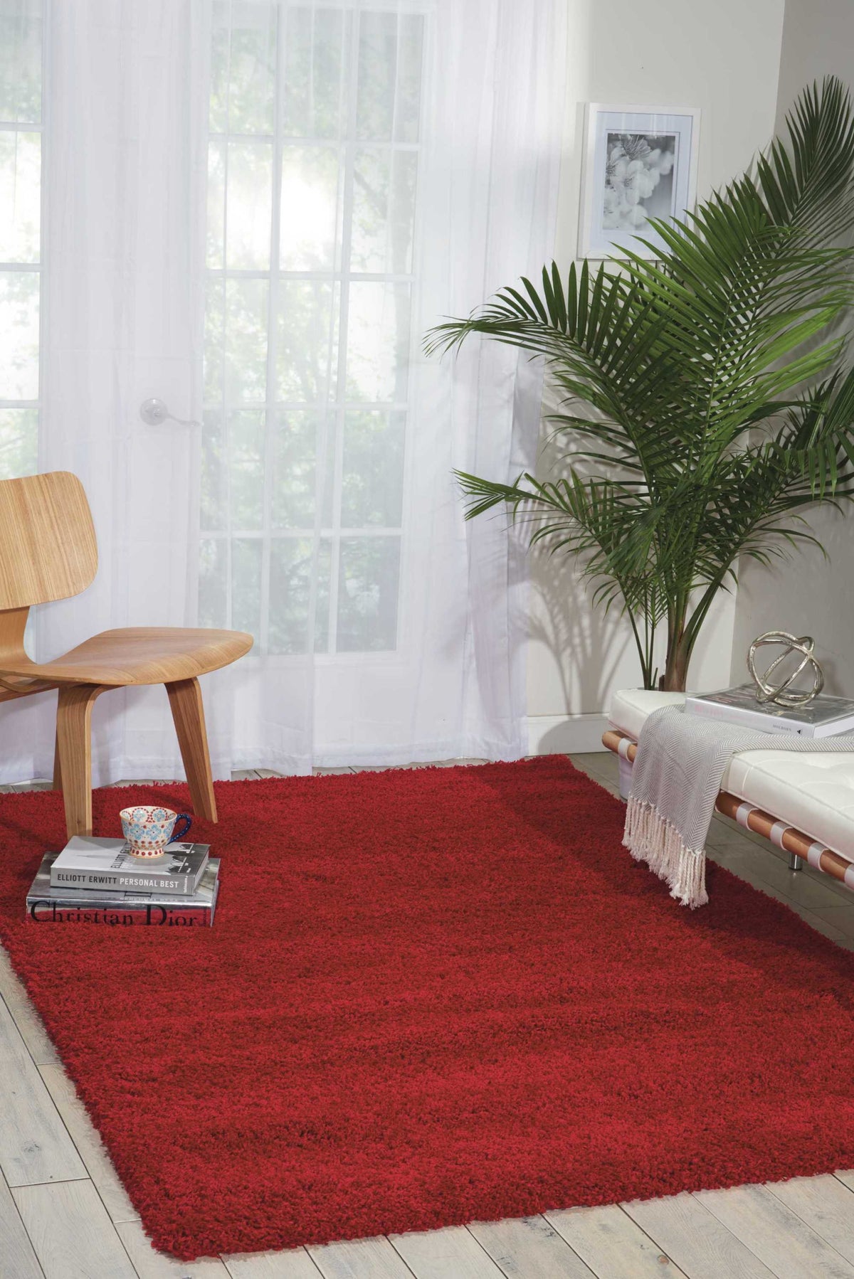 Amore AMOR1 Red Rug