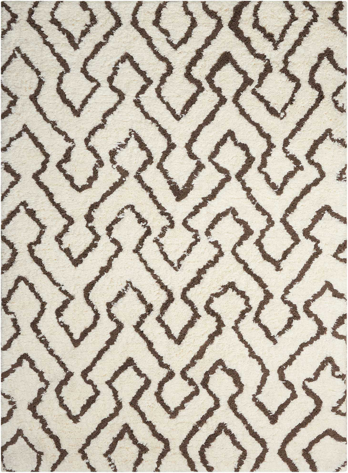 Galway GLW03 Ivory/Chocolate Rug