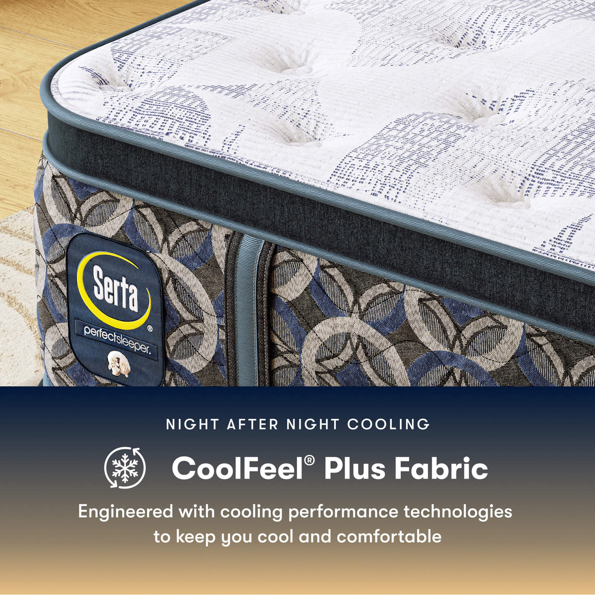 Perfect Sleeper Laguna Coast 15" Plush Pillow Top Mattress