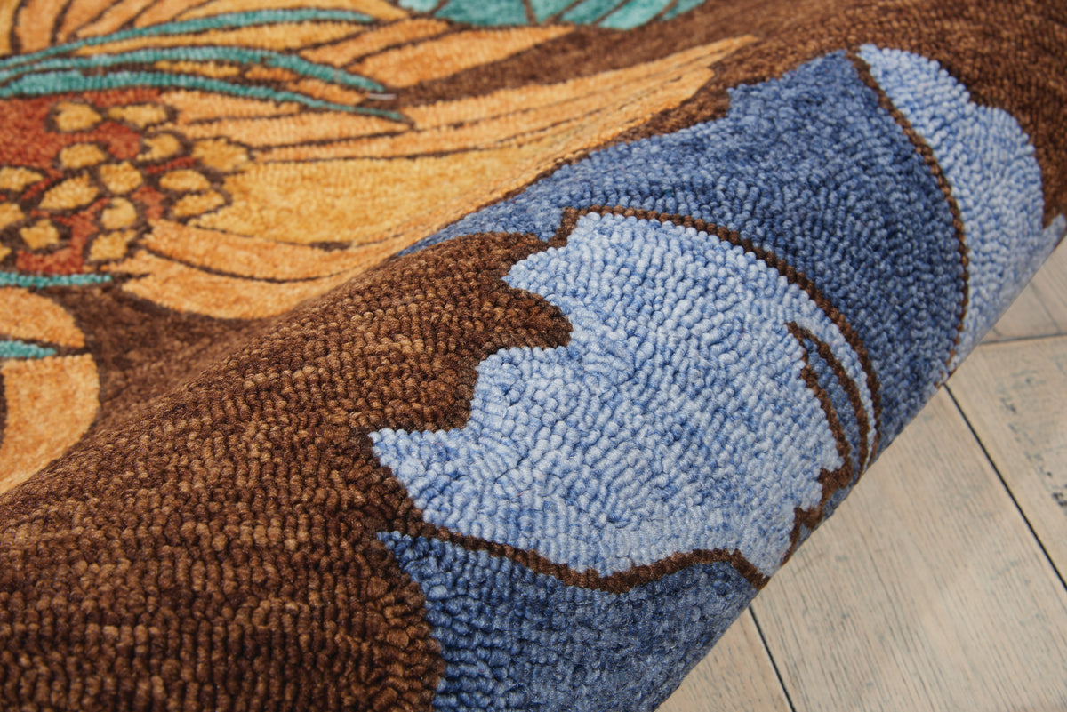 South Beach SOU04 Chocolate Rug