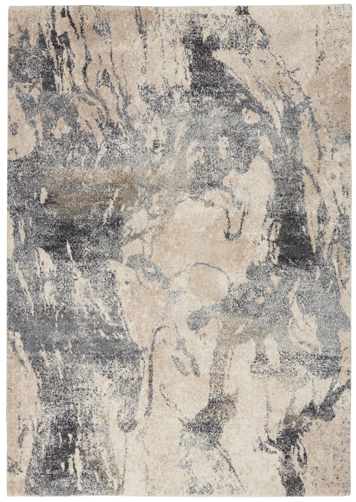 Fusion FSS16 Cream Grey Rug