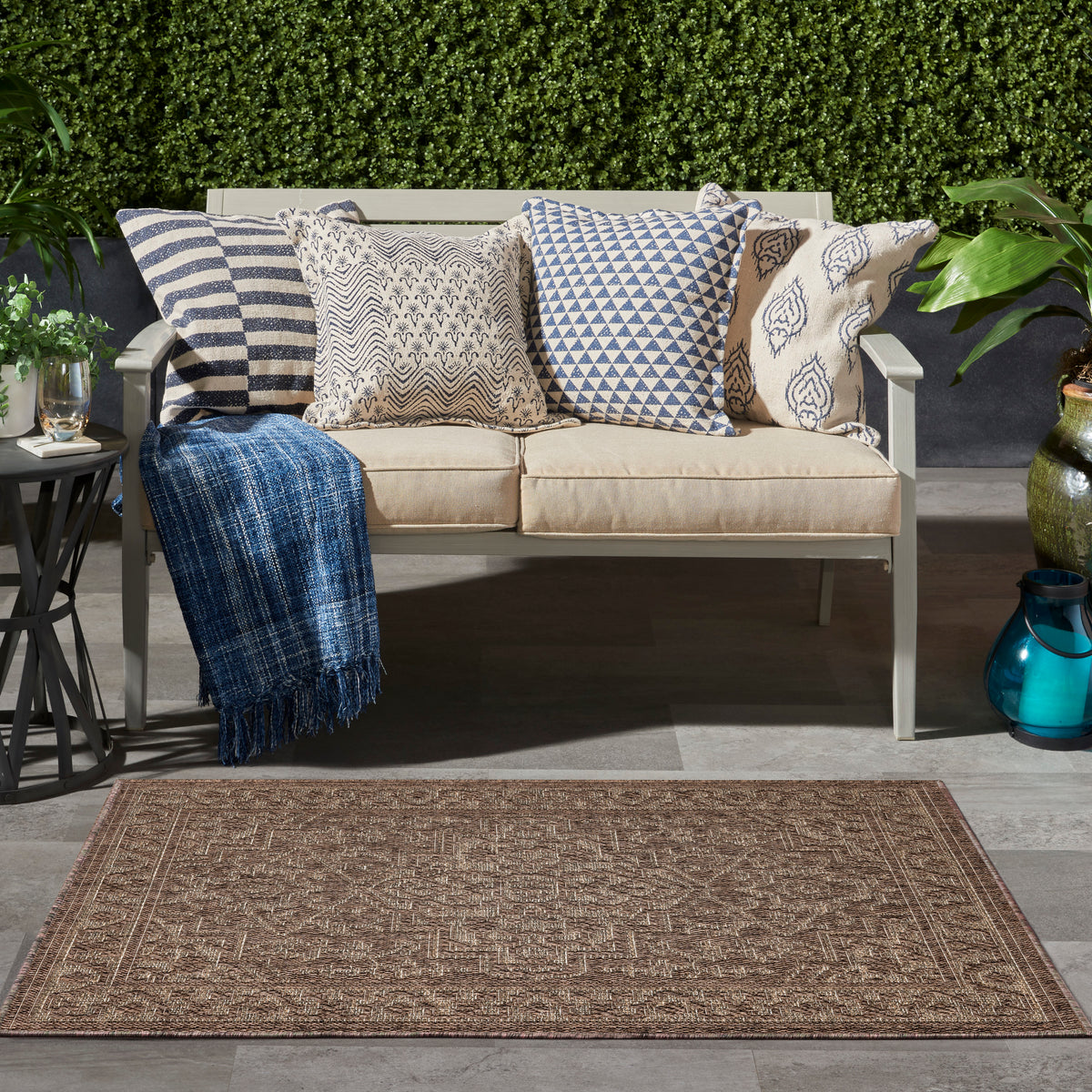 Tulum TLM05 Brown Rug
