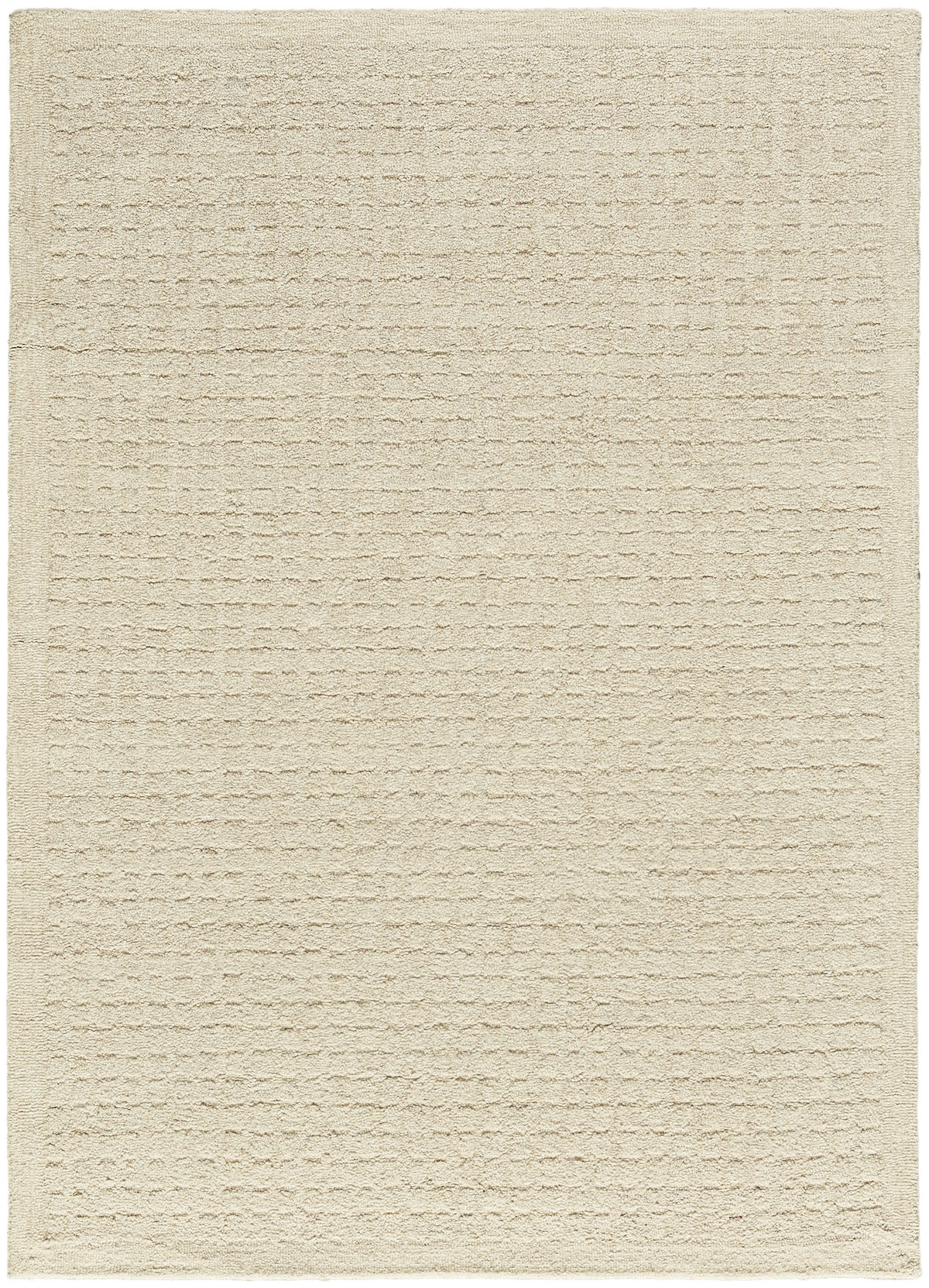 Pure Grids PGR01 Ivory Beige Rug