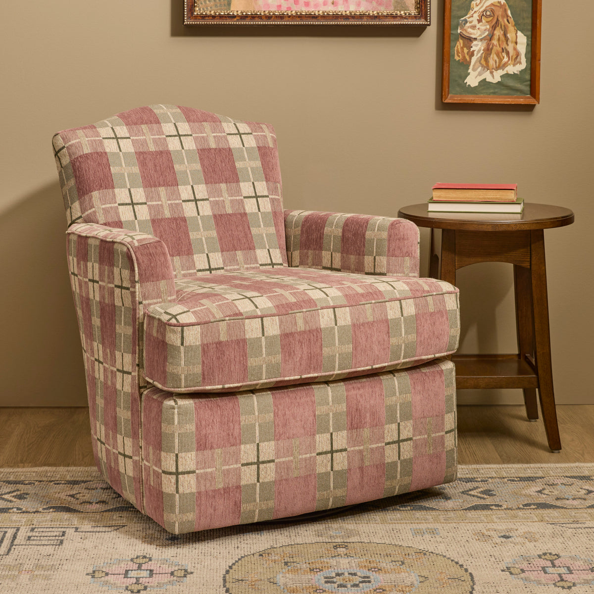 Judge Fabric Swivel Chair
